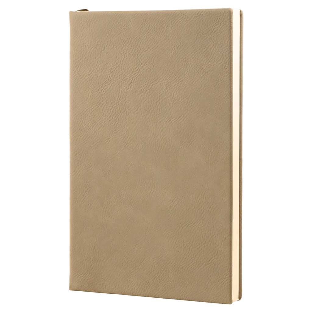 Light Brown Leatherette Journal blank-preview