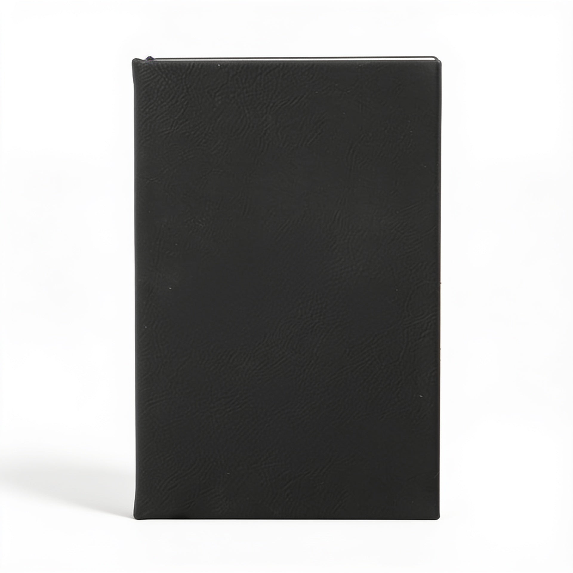 Black/Gold Leatherette Journal blank-preview-flat