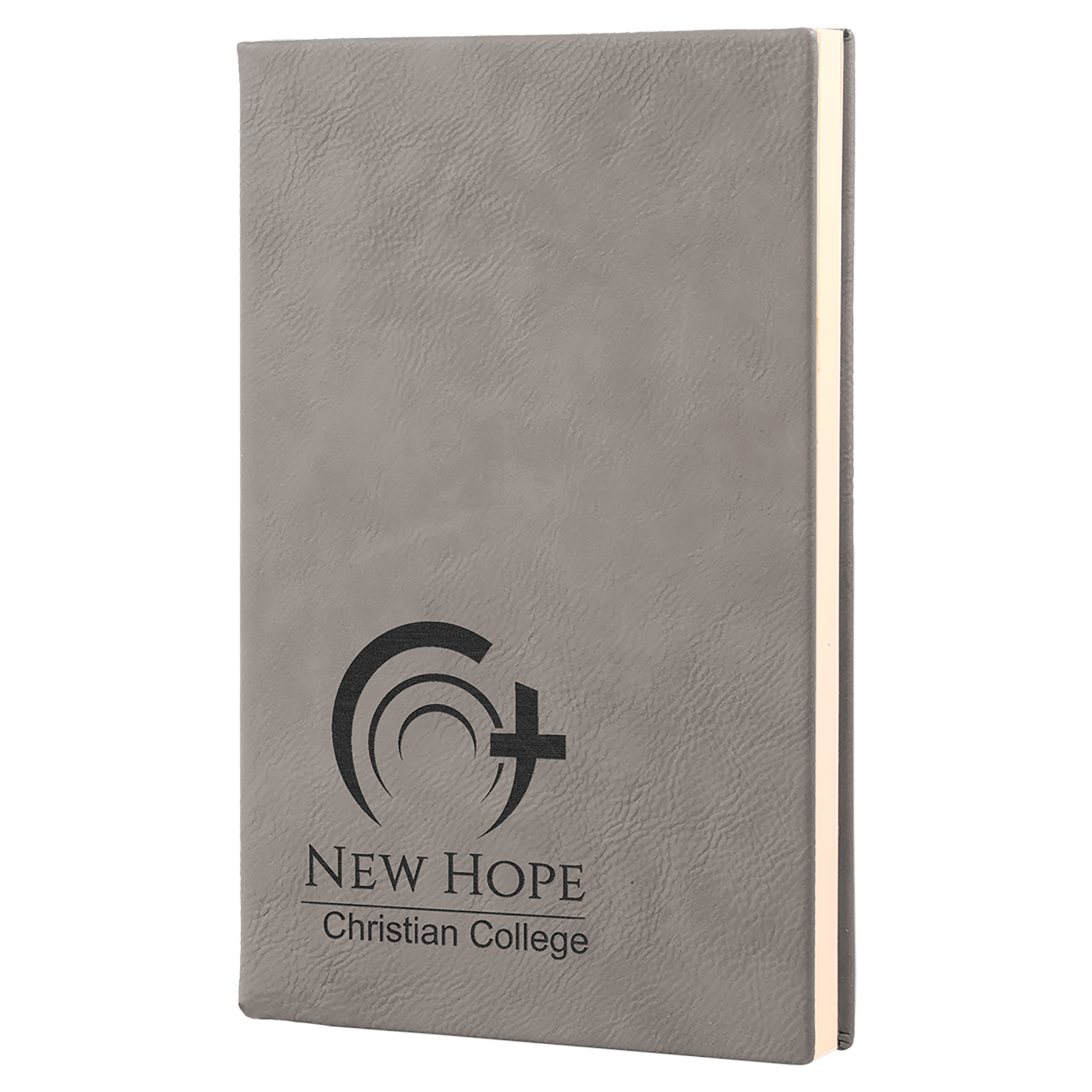Gray Leatherette Journal