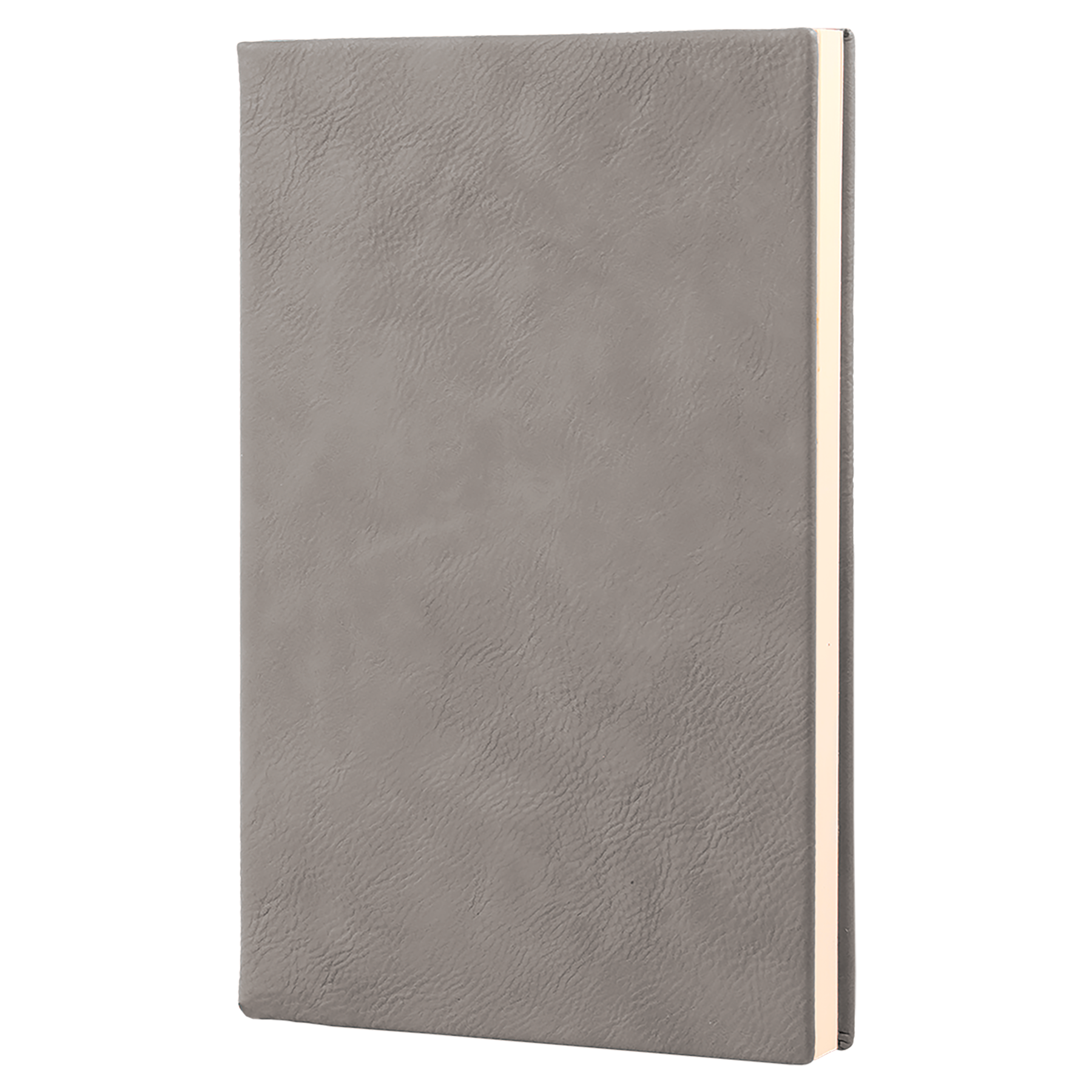 Gray Leatherette Journal blank-preview
