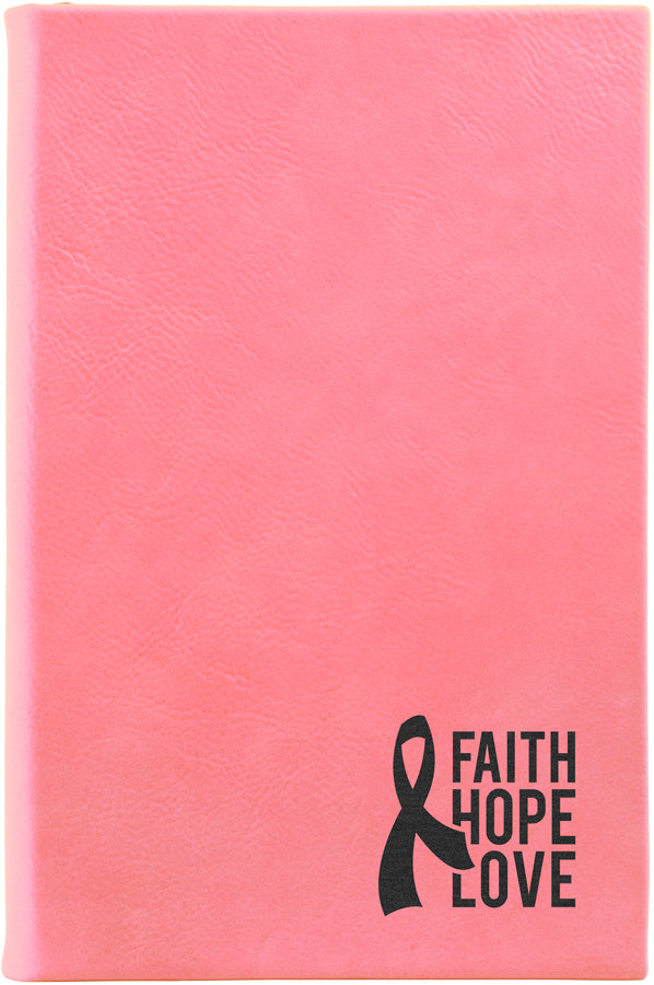 Pink Leatherette Journal
