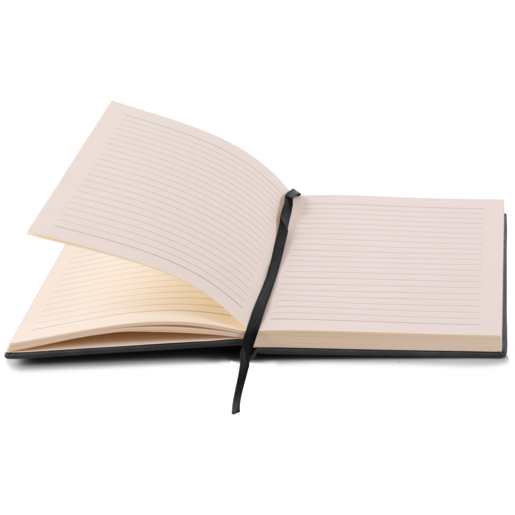 Black/Silver Leatherette Journal