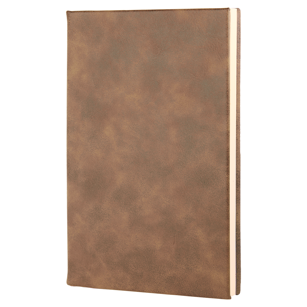 Rustic/Gold Leatherette Journal blank-preview