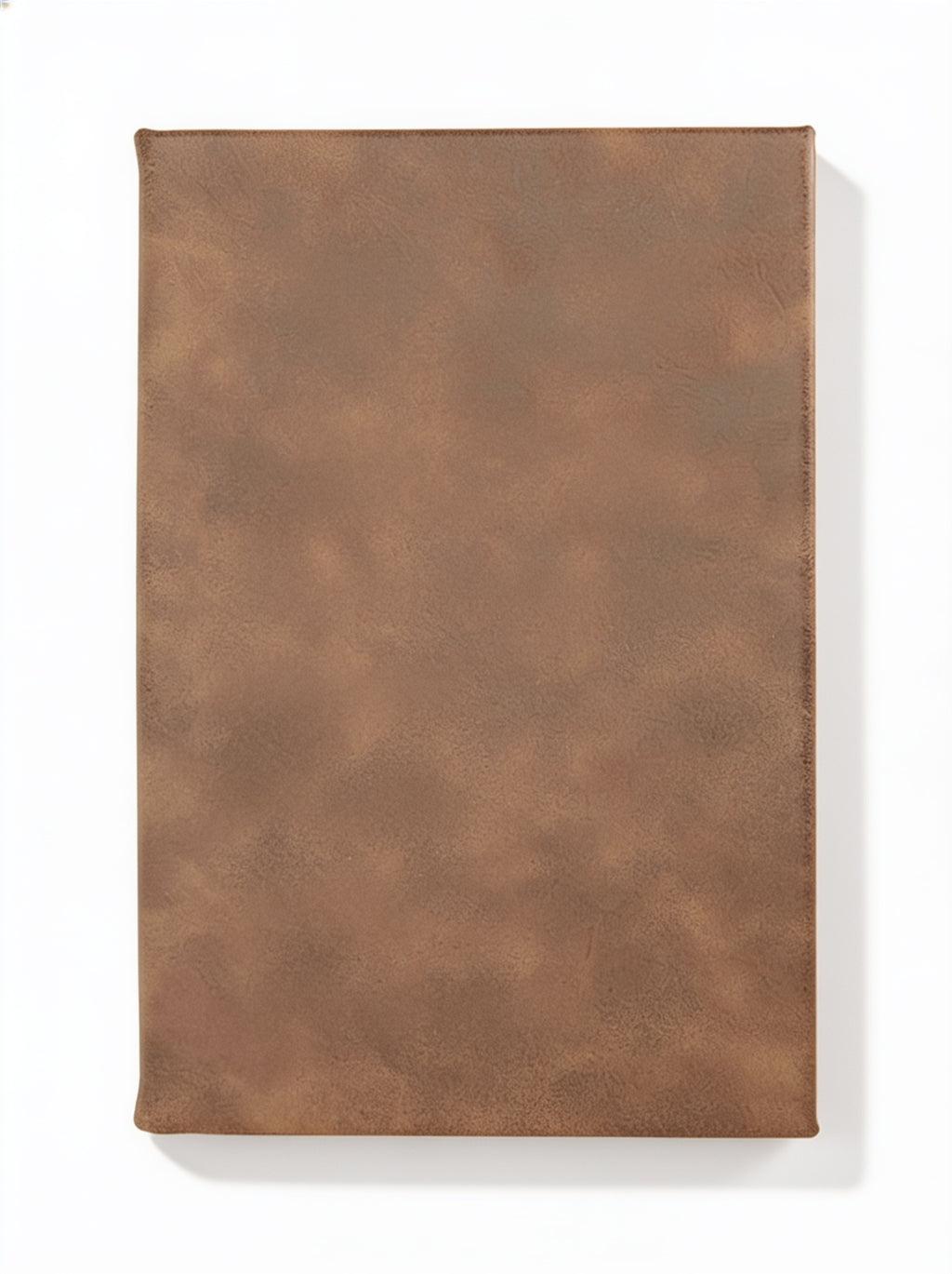 Rustic/Gold Leatherette Journal blank-preview-flat