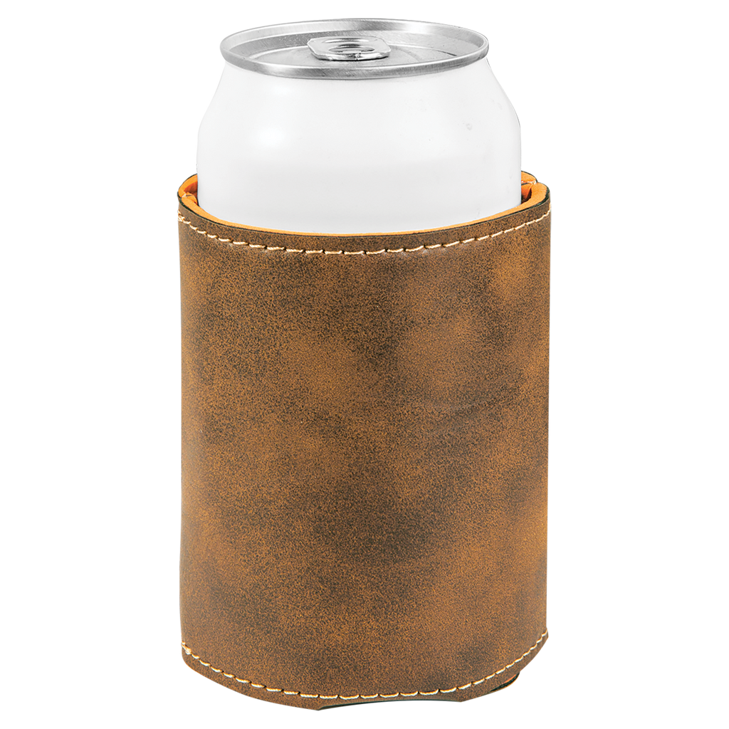 Rustic/Gold Leatherette Beverage Holder blank-preview