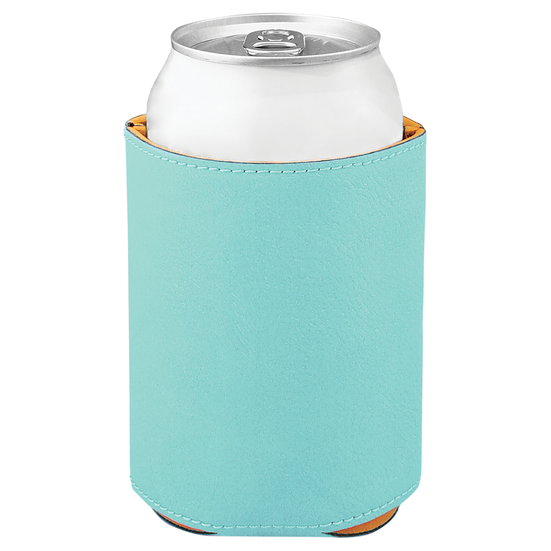 Teal Leatherette Beverage Holder blank-preview