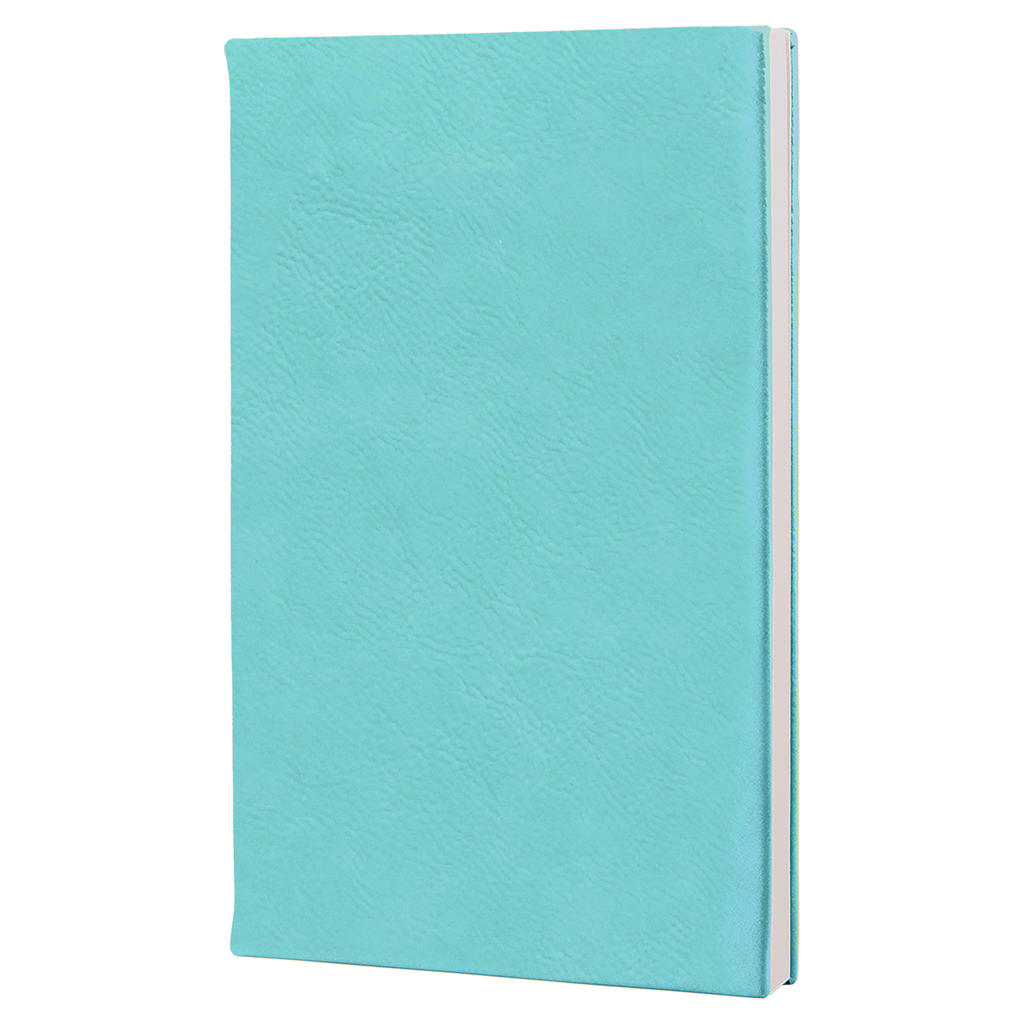 Teal Leatherette Journal blank-preview