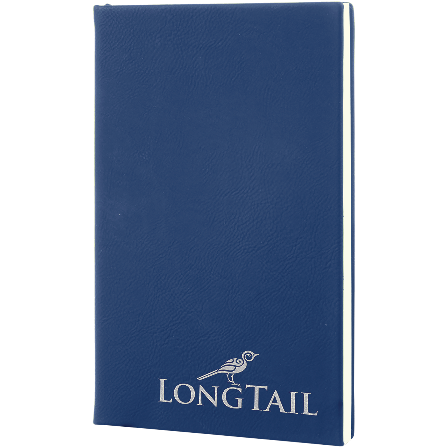 Blue/Silver Leatherette Journal