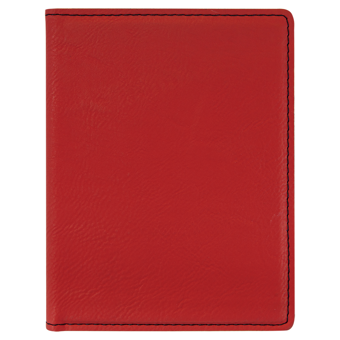 Leatherette Passport Holder – Red preview