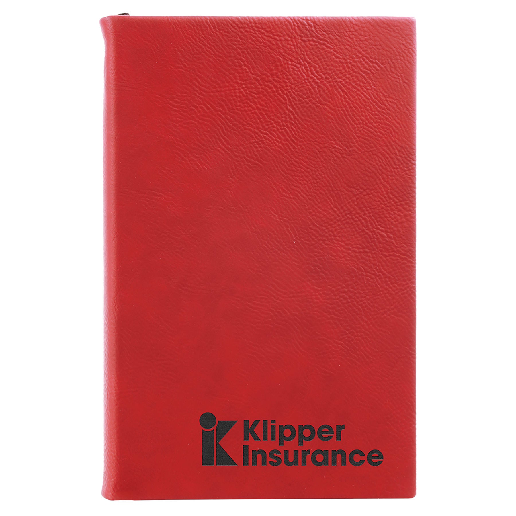 Red Leatherette Journal