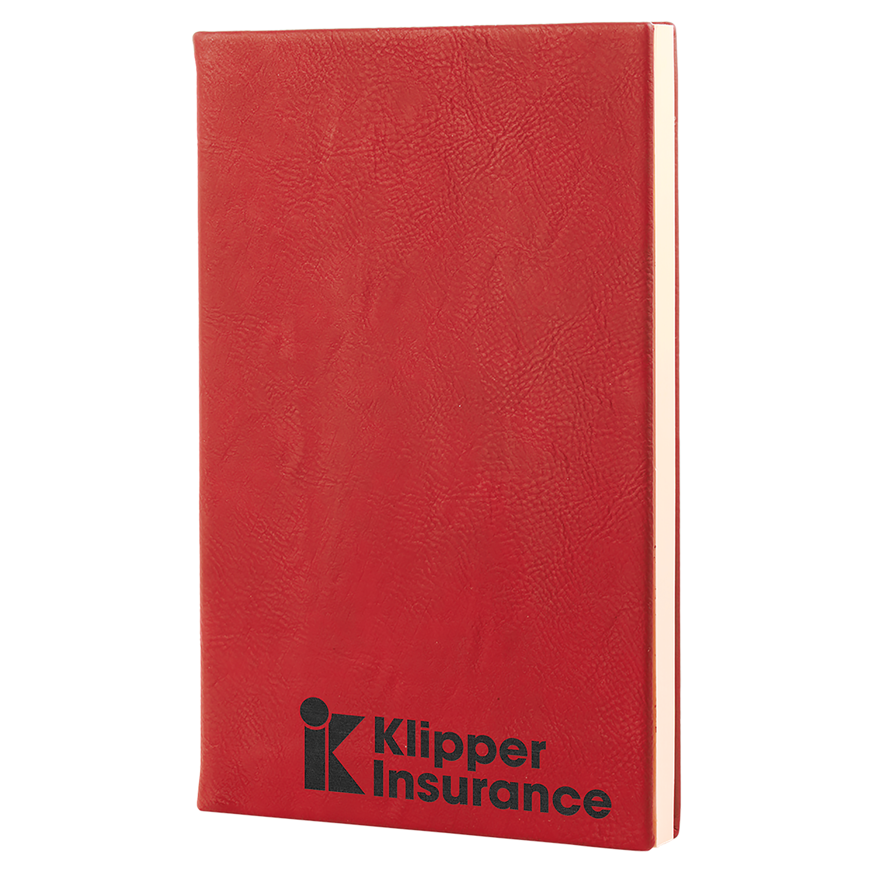 Red Leatherette Journal