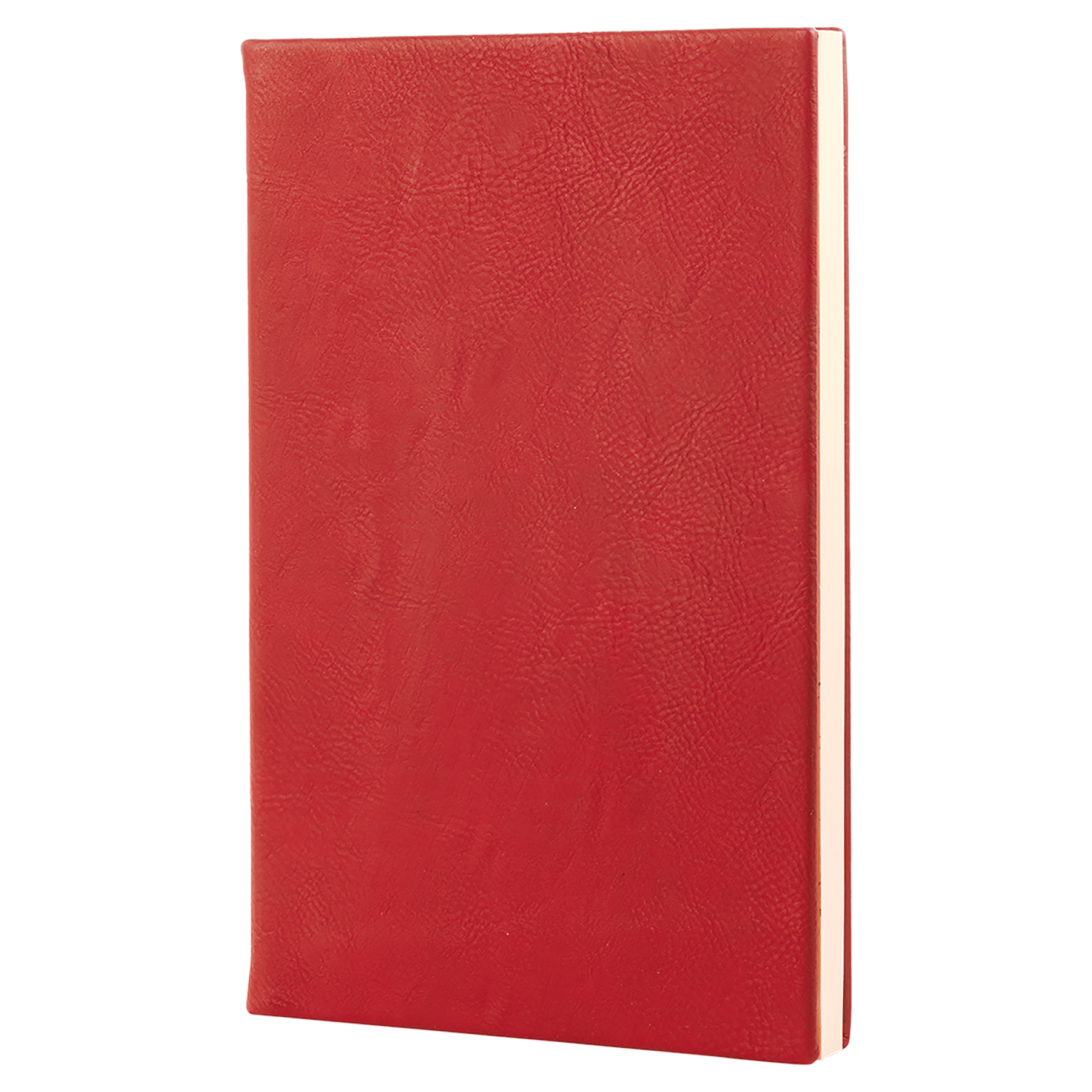Red Leatherette Journal blank-preview