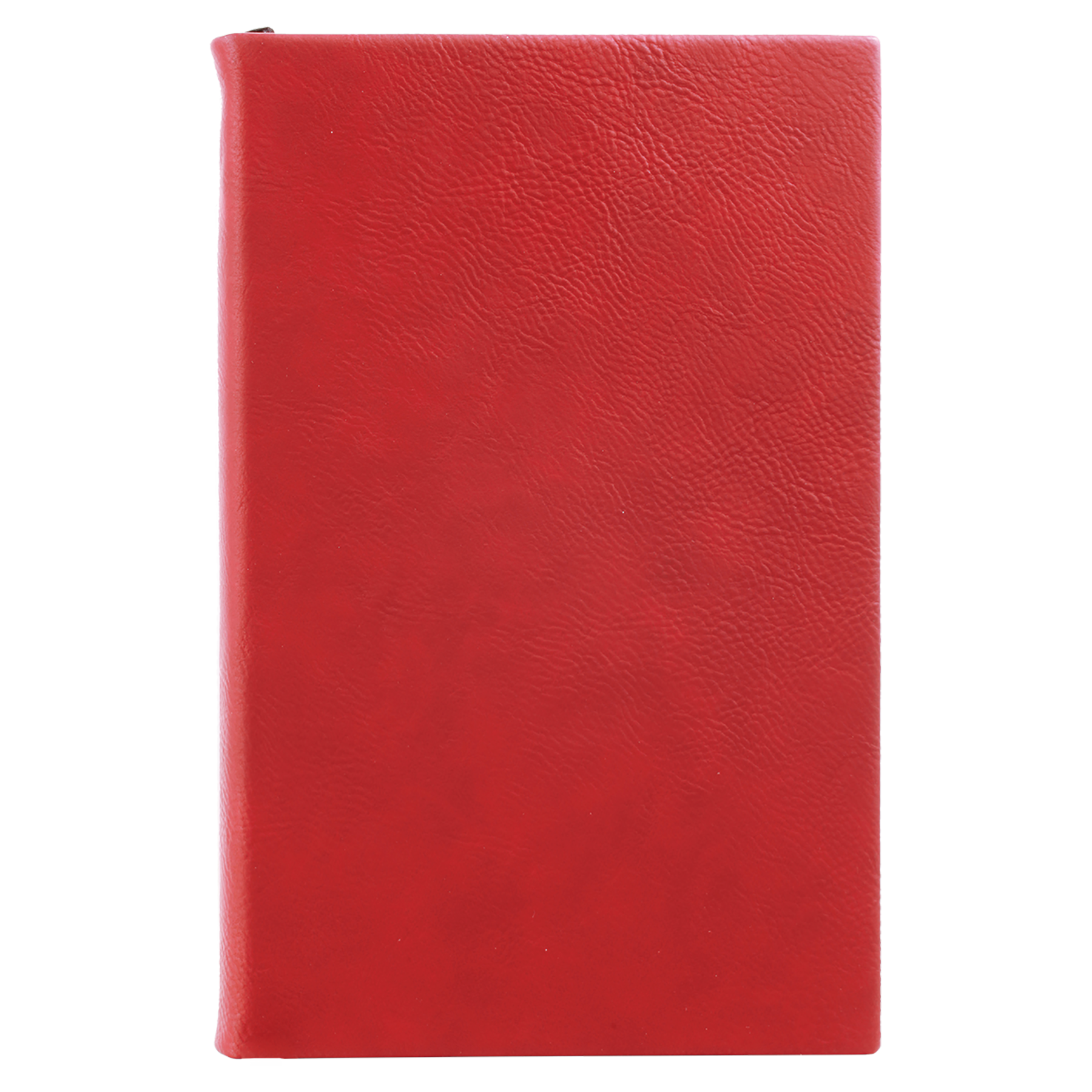 Red Leatherette Journal