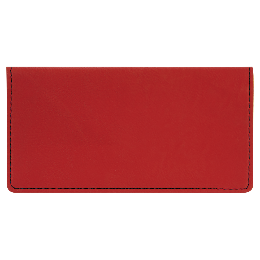 Leatherette Checkbook Cover – Red (920) preview