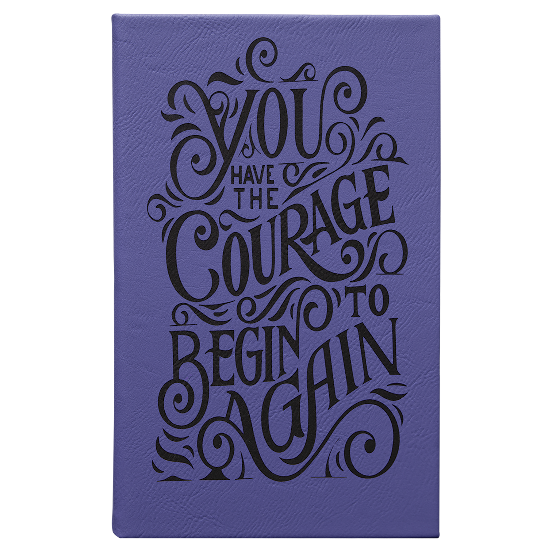 Purple Leatherette Journal