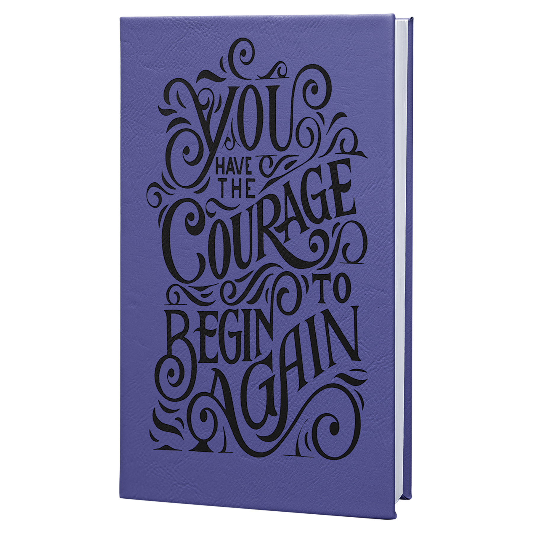 Purple Leatherette Journal