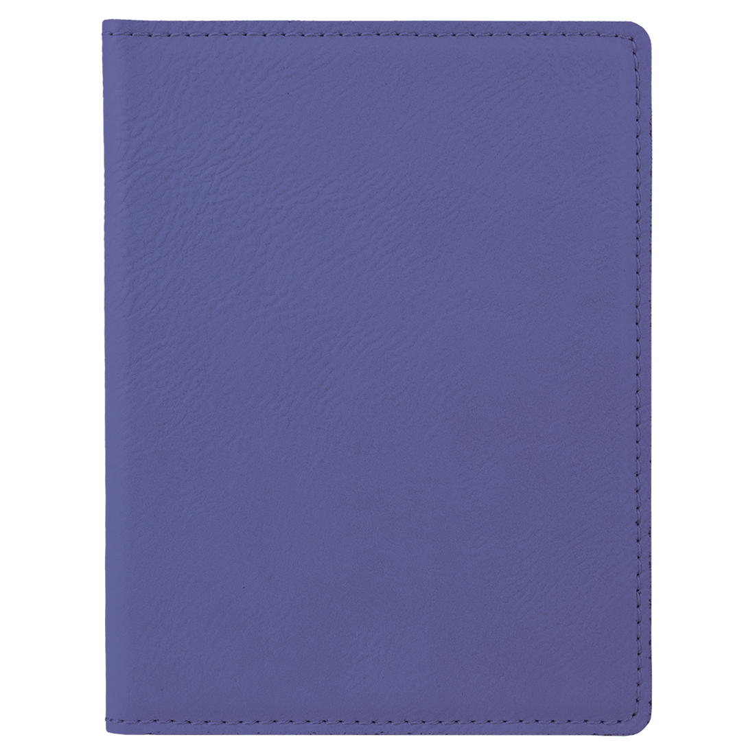 Leatherette Passport Holder – Purple preview