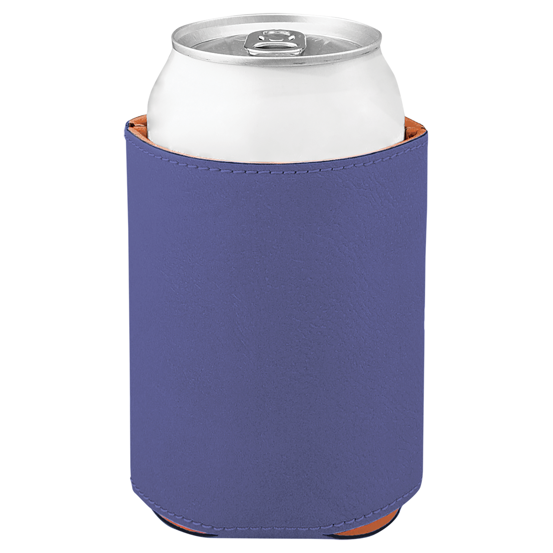 Purple Leatherette Beverage Holder blank-preview