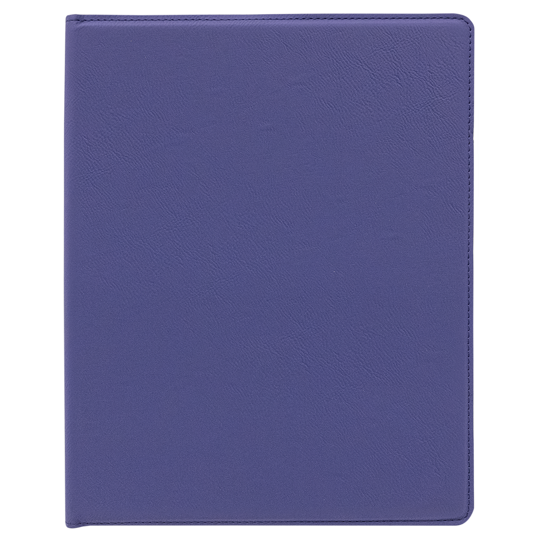 Purple Leatherette Portfolio with Notepad blank-preview