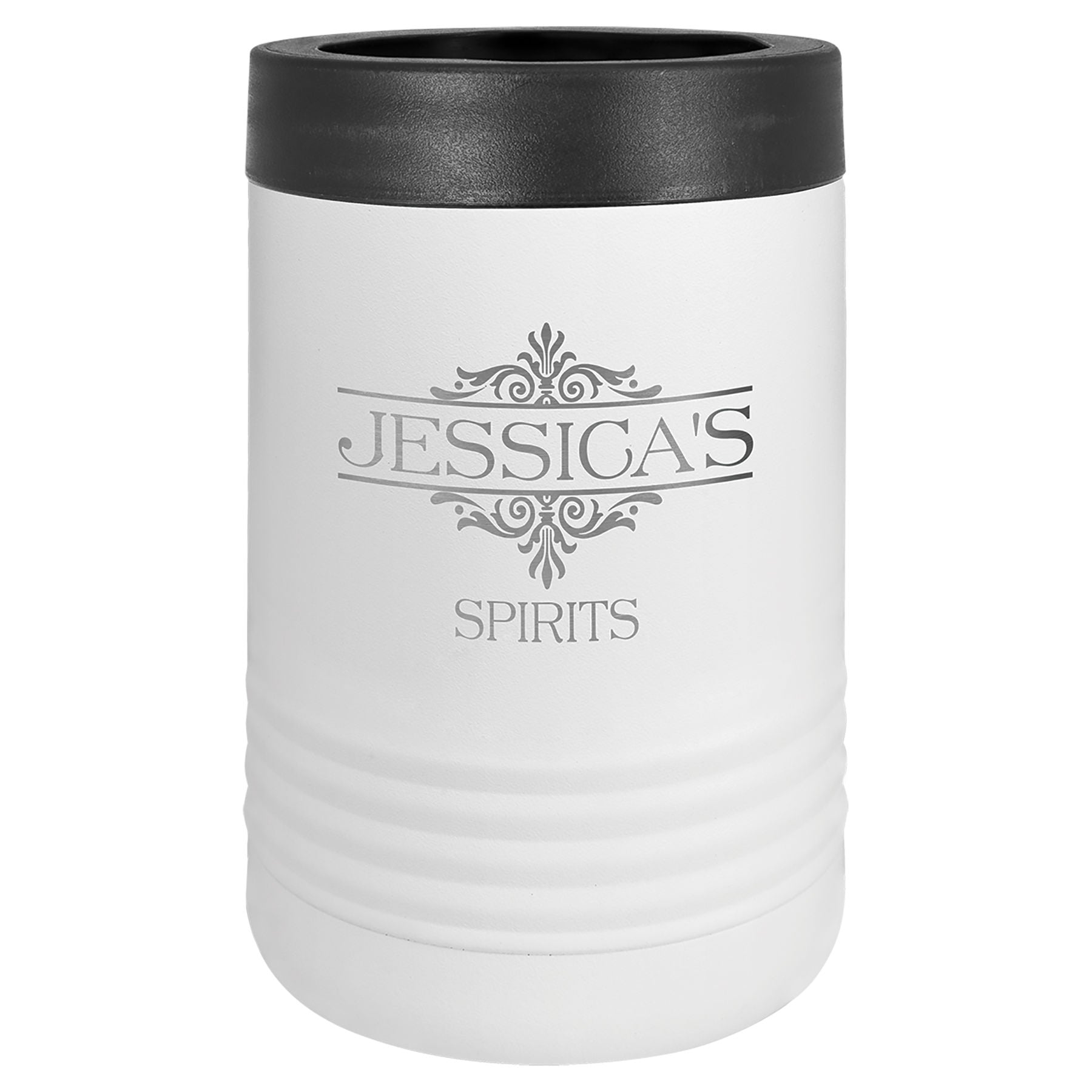 White Insulated Beverage Holder