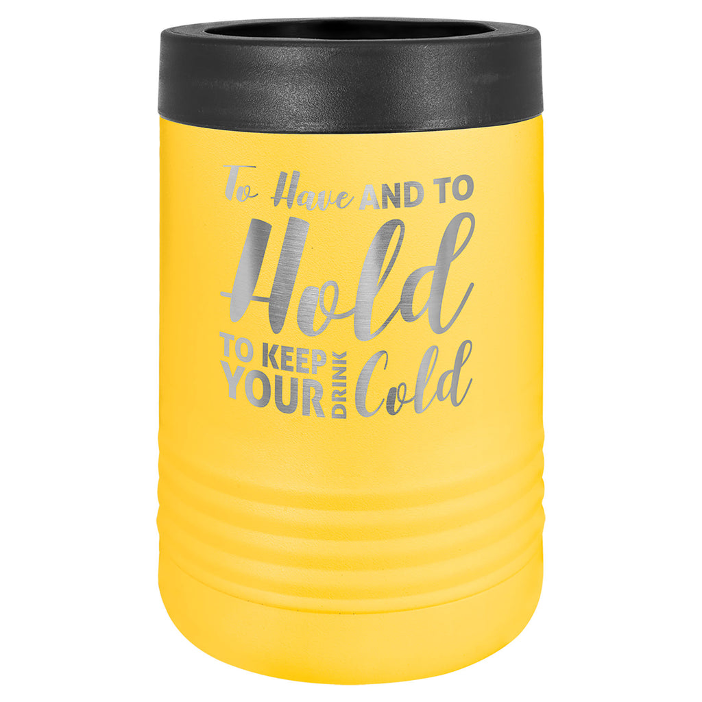 Yellow Insulated Beverage Holder