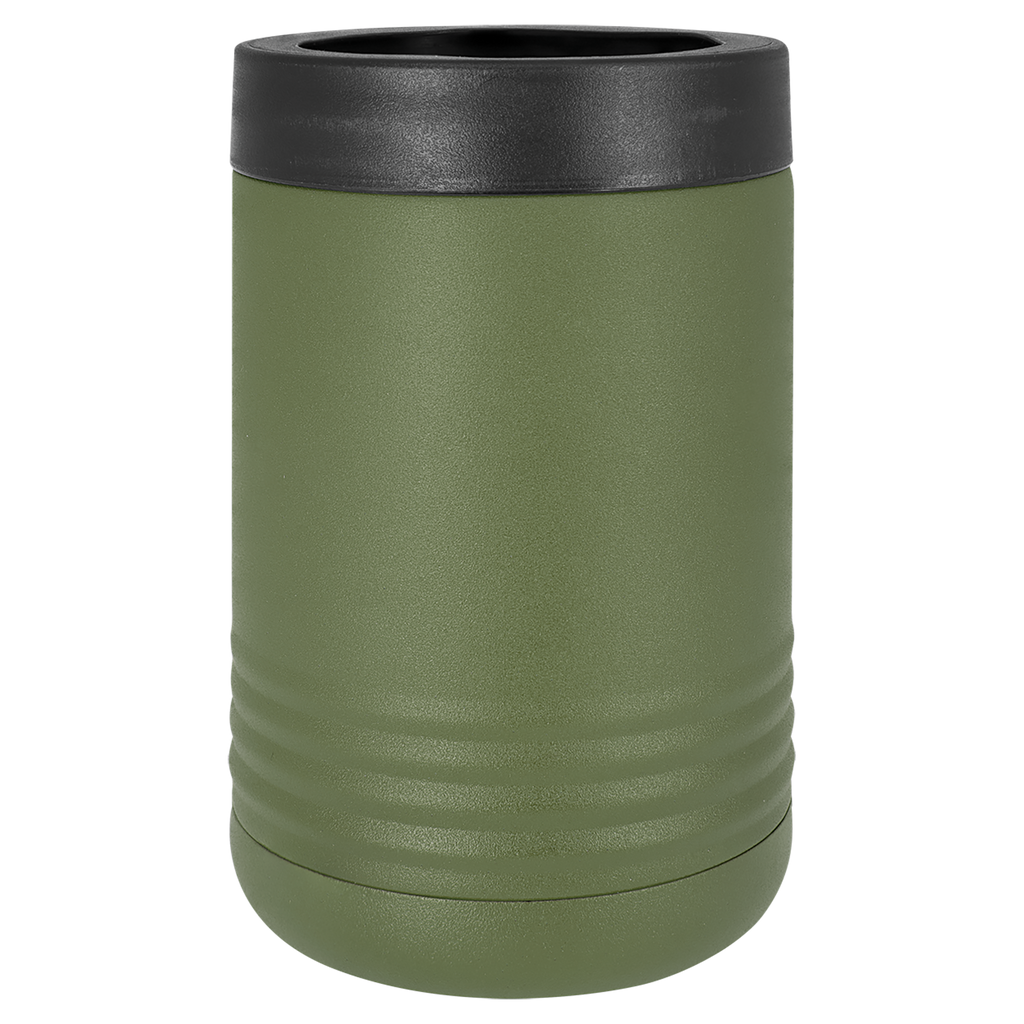Olive Green Insulated Beverage Holder blank-preview