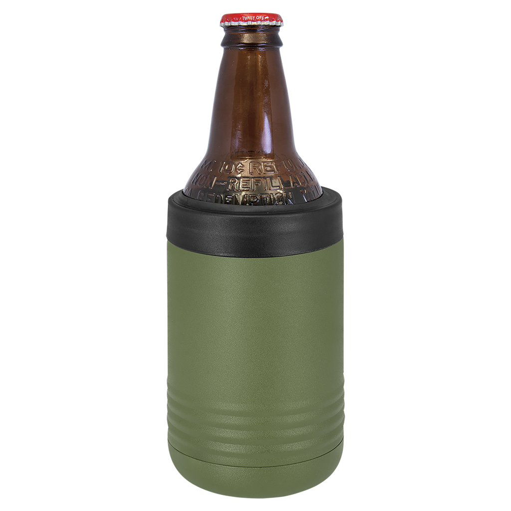 Olive Green Insulated Beverage Holder