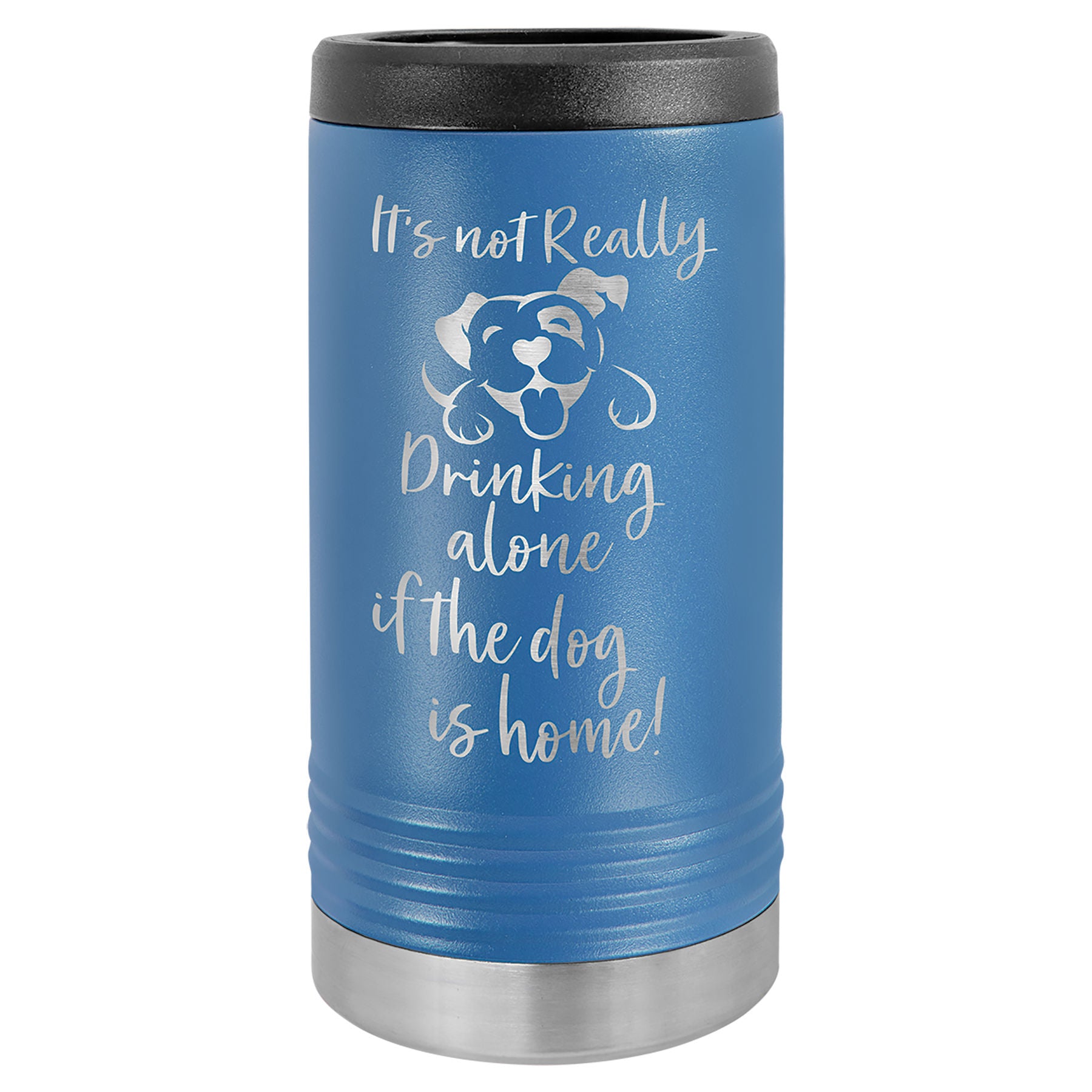 Royal Blue Insulated Slim Beverage Holder