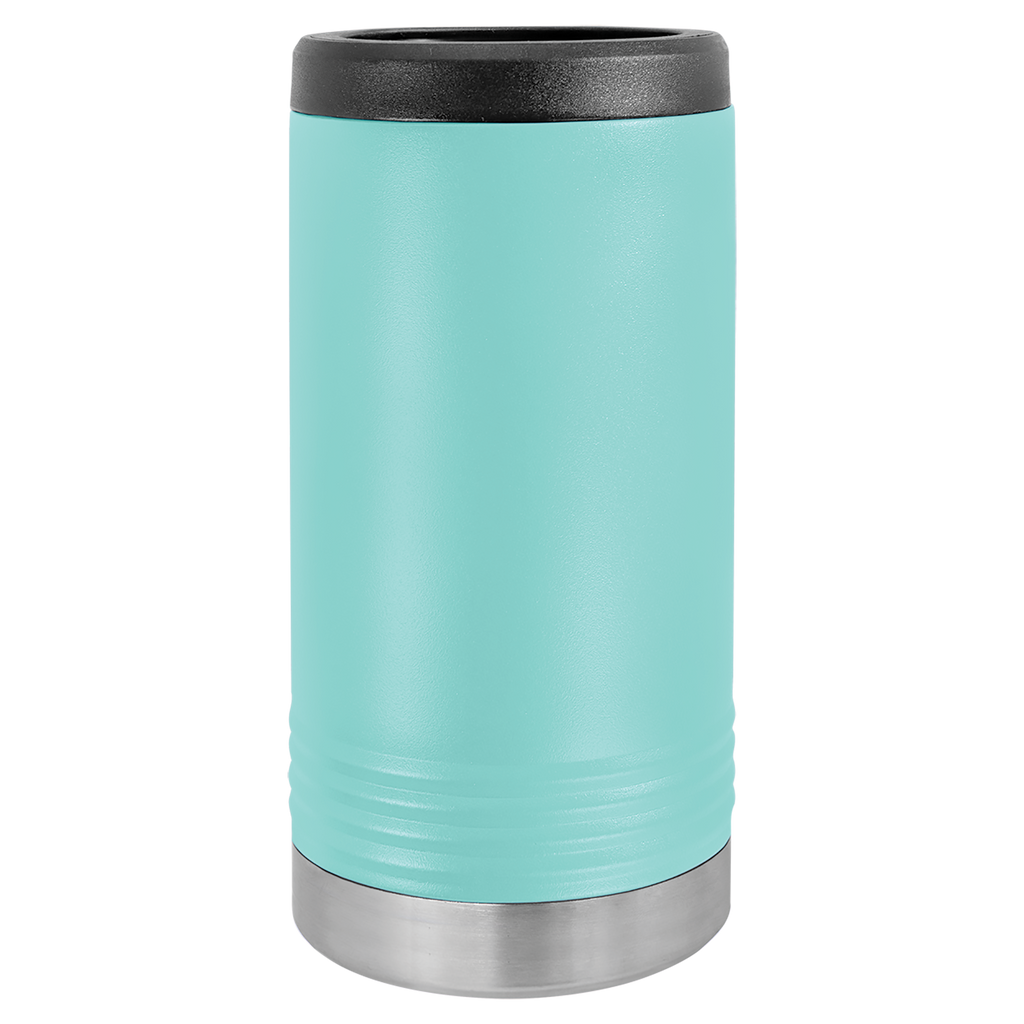 Teal Insulated Slim Beverage Holder blank-preview
