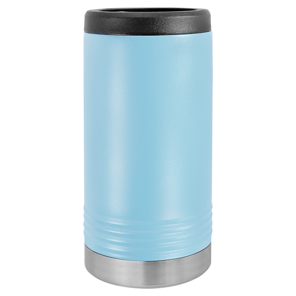 Light Blue Insulated Slim Beverage Holder blank-preview