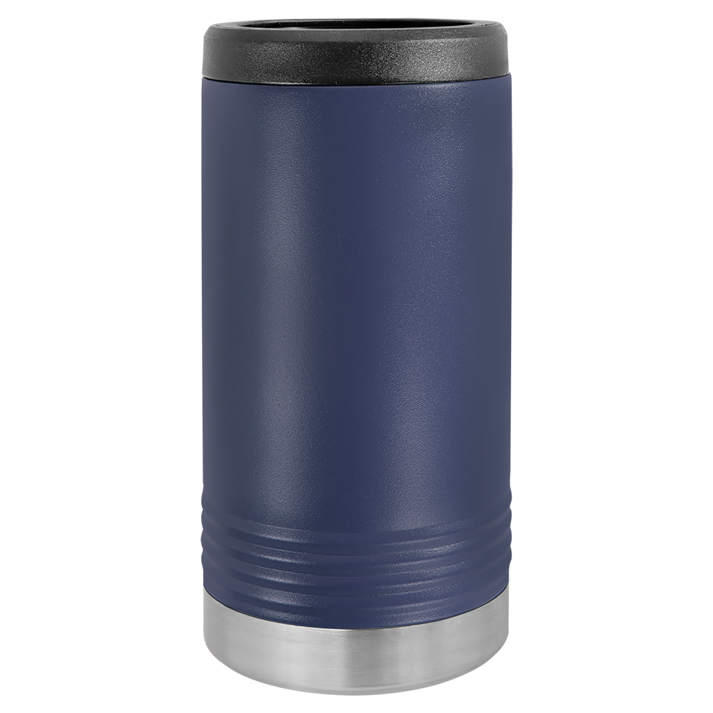 Navy Blue Insulated Slim Beverage Holder blank-preview
