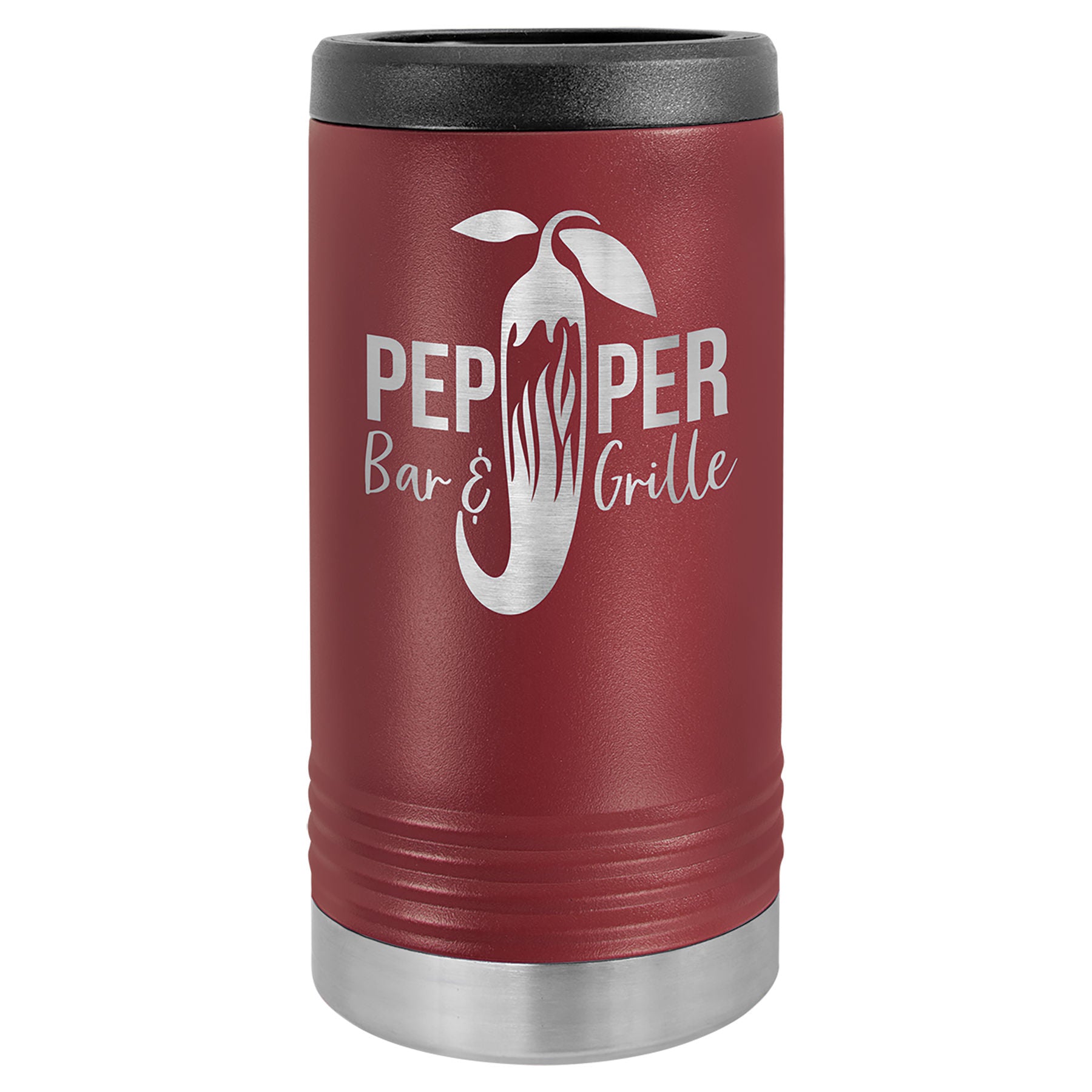 Maroon Insulated Slim Beverage Holder