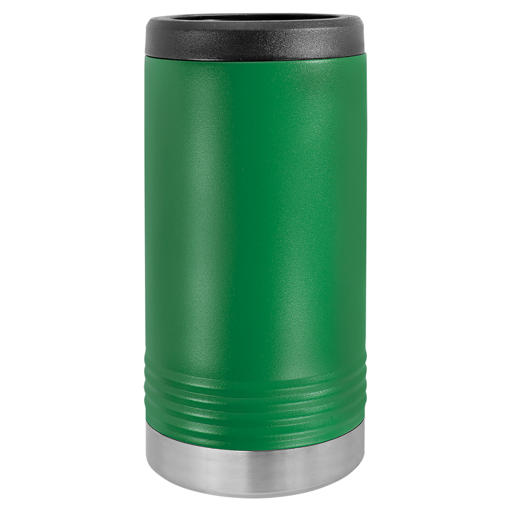 Green Insulated Slim Beverage Holder blank-preview