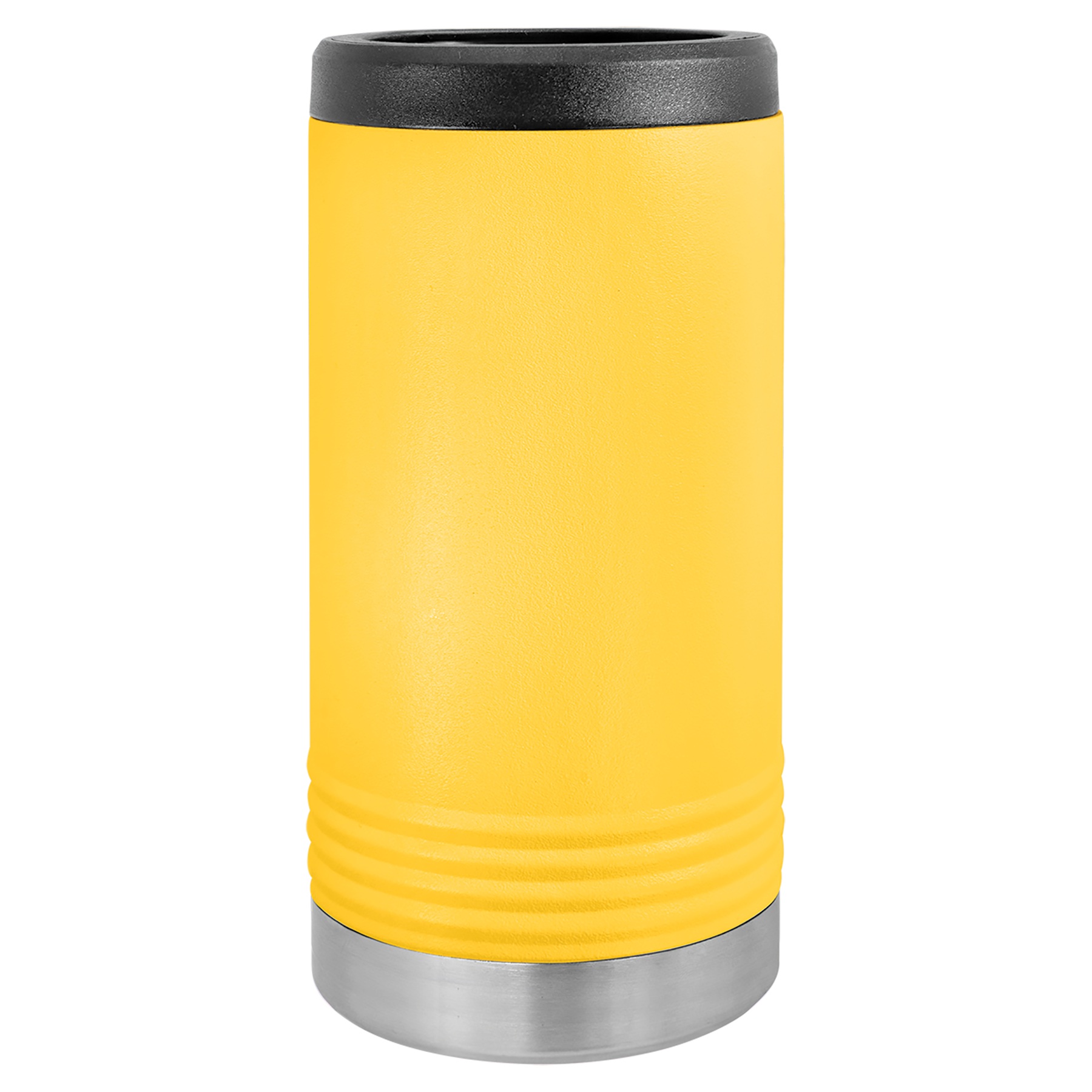 Yellow Insulated Slim Beverage Holder blank-preview