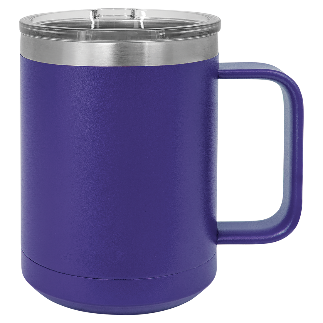 Vacuum Insulated Mug with Slider Lid – Purple preview