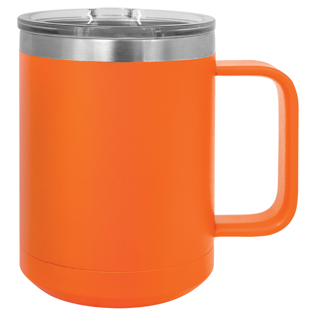 Vacuum Insulated Mug with Slider Lid – Orange preview