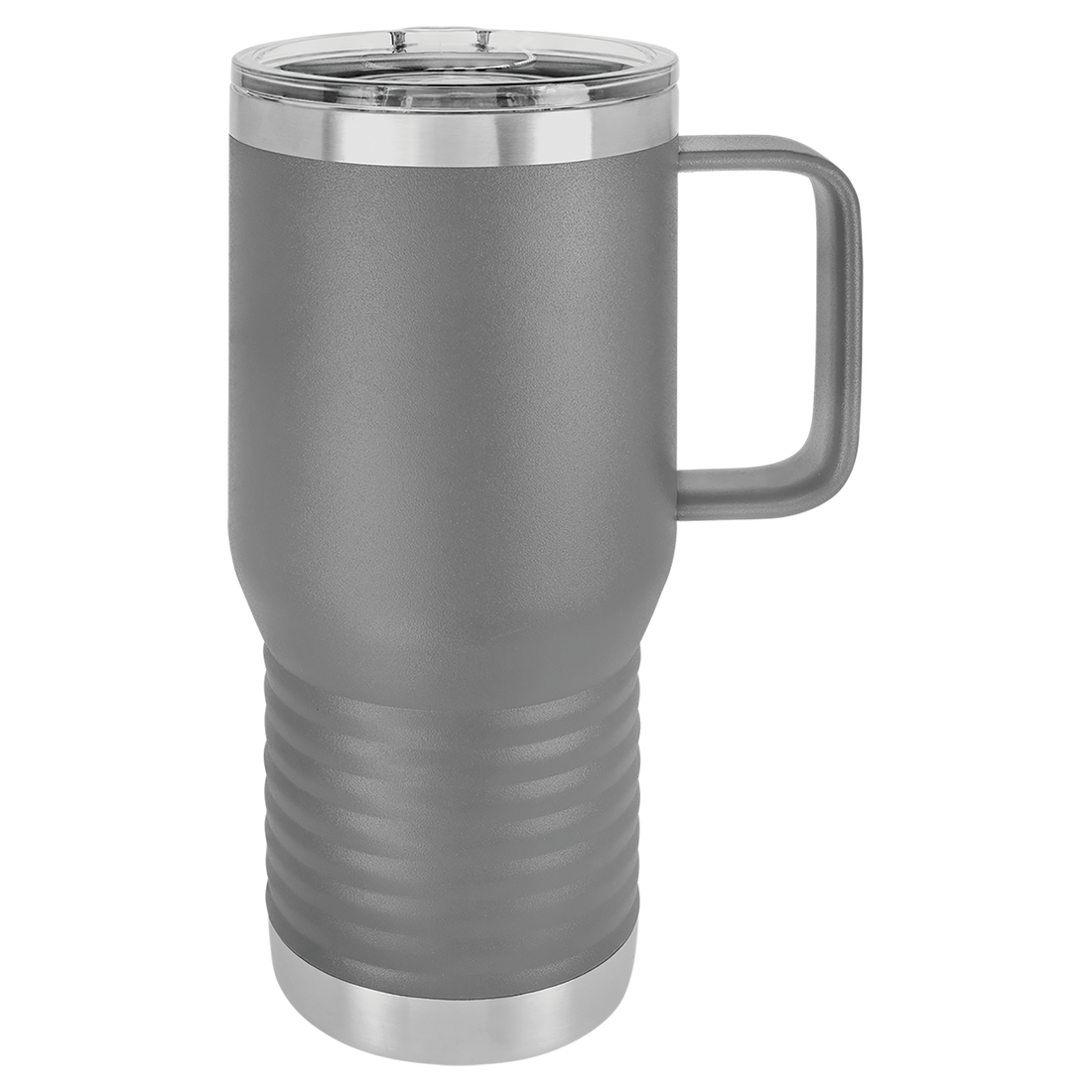 20 oz. Vacuum Insulated Travel Mug with Slider Lid – Dark Gray preview