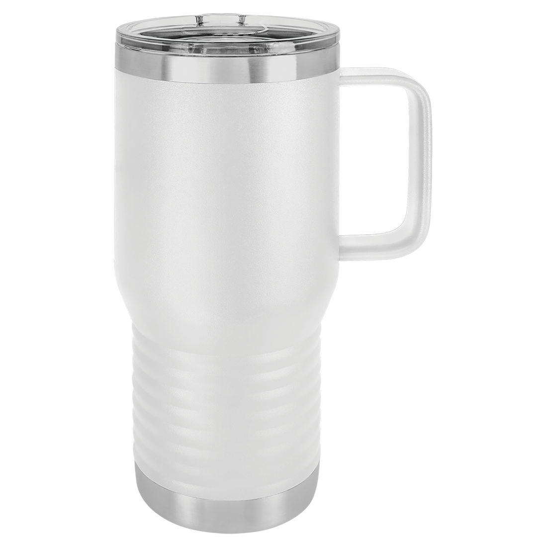 20 oz. Vacuum Insulated Travel Mug with Slider Lid – White preview