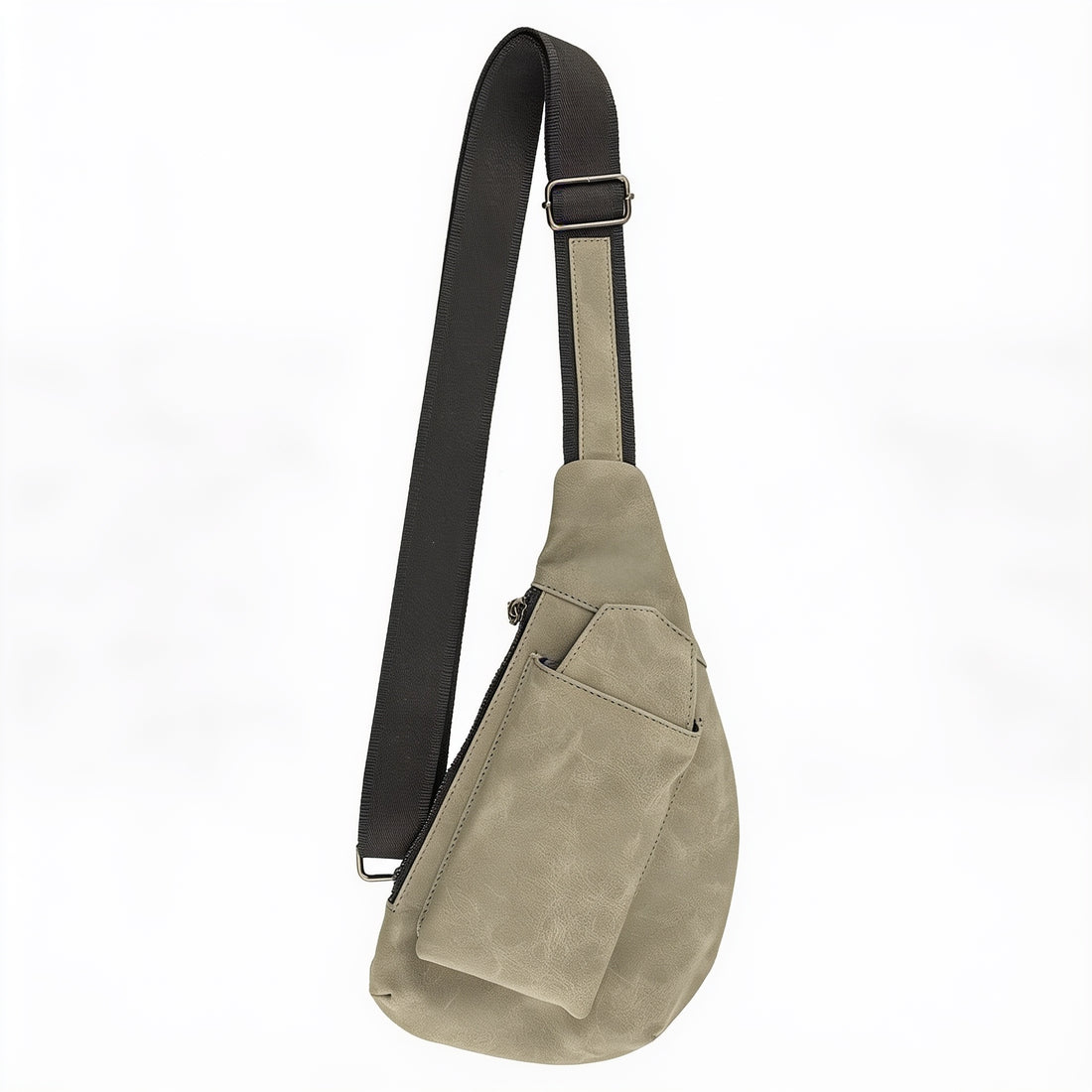 Crescent Bag - Leatherette, Creekside Collection – Light Green preview