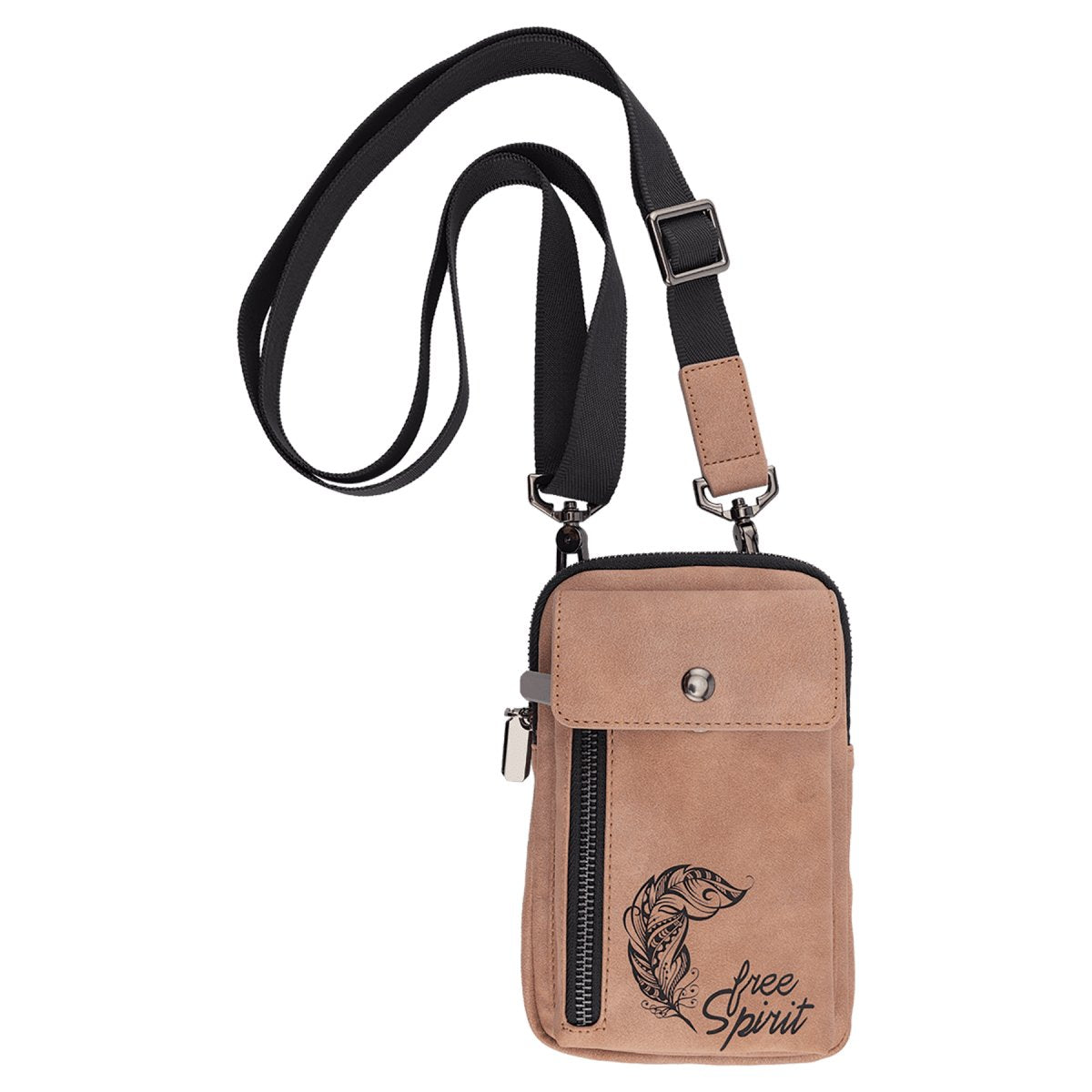 Blush Laserable Leatherette Urban Bag