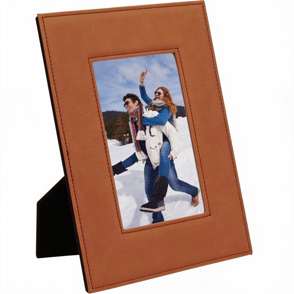 Rawhide Leatherette Photo Frame blank-preview
