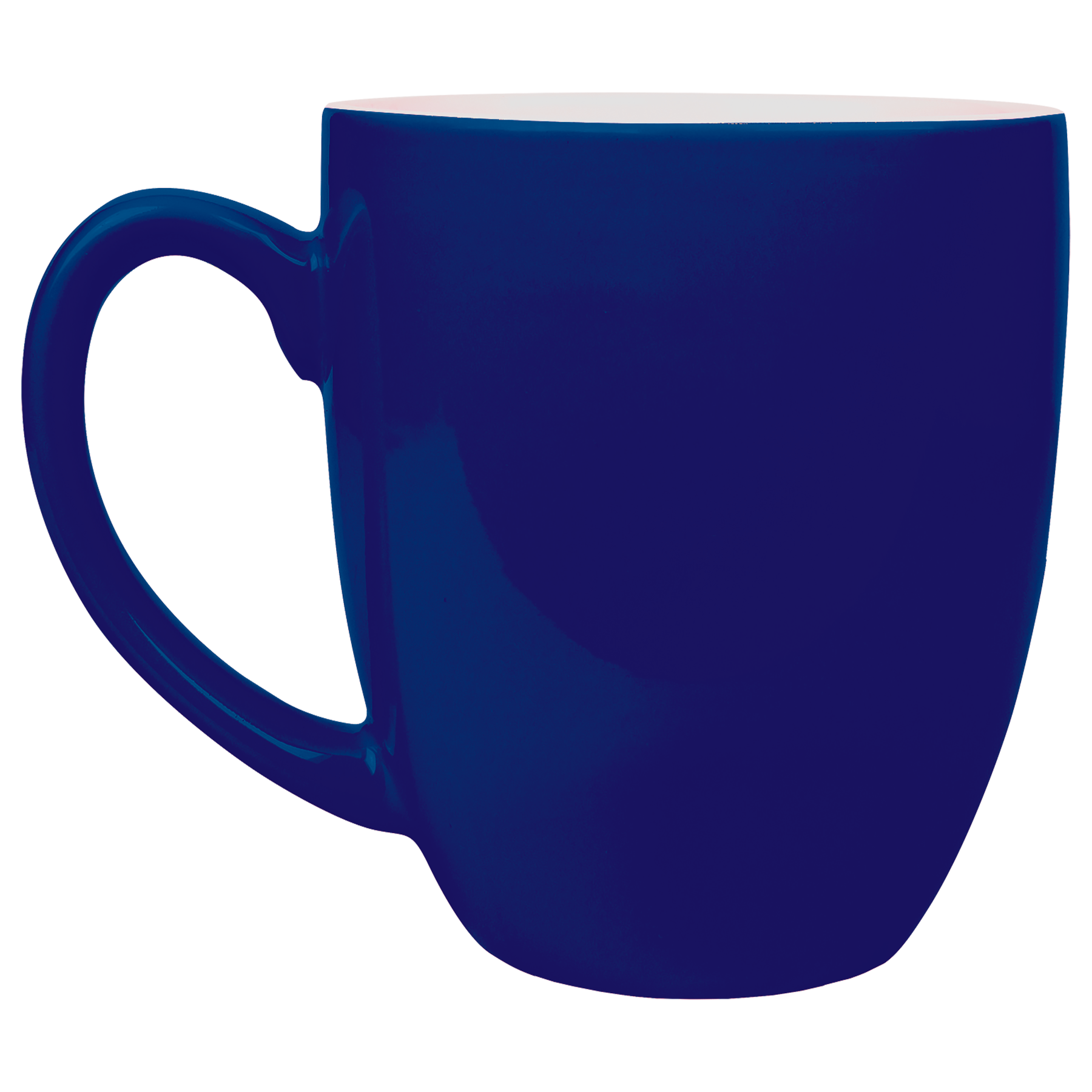 Blue 16 oz. Bistro Ceramic Mug blank-preview