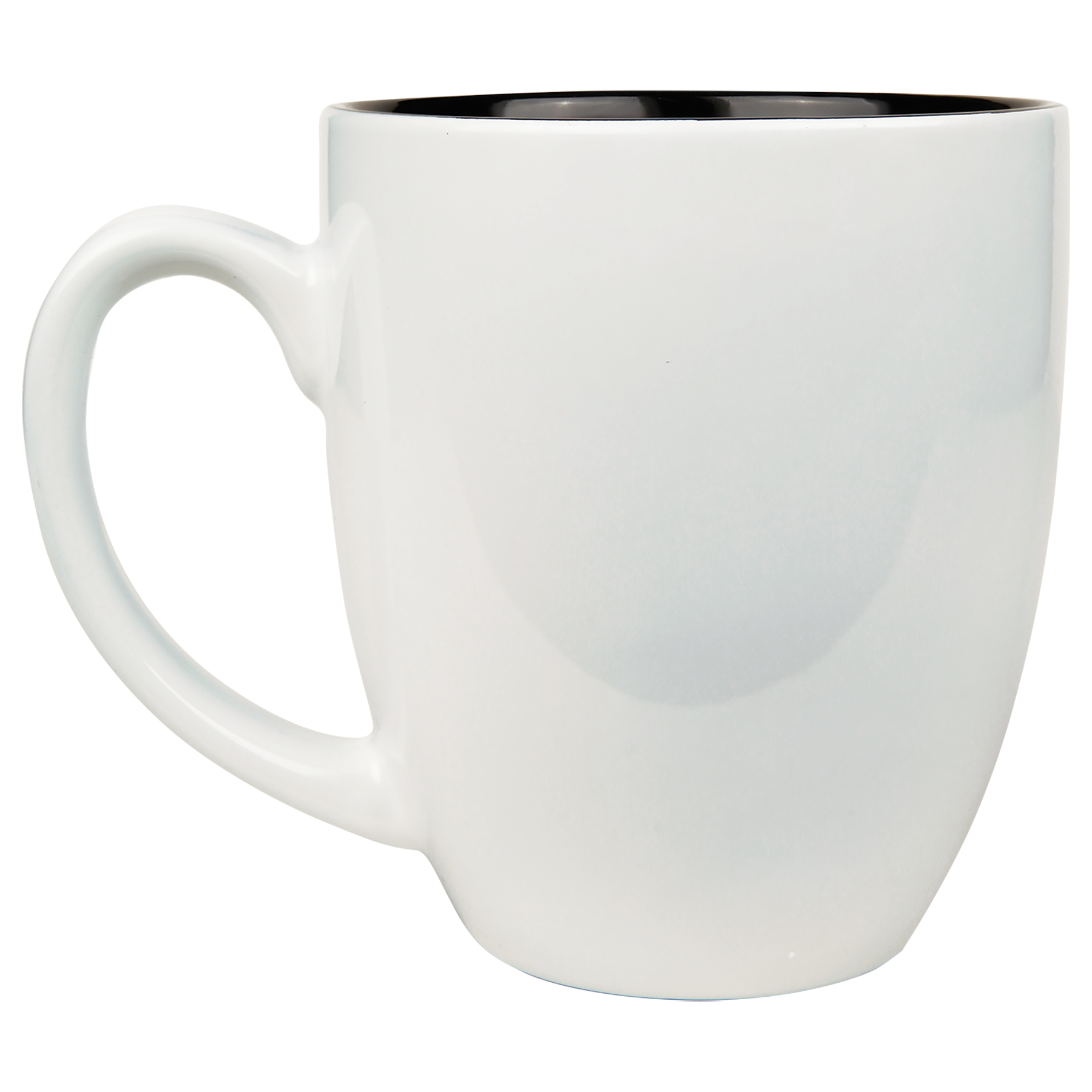 White/Black 16 oz. Bistro Ceramic Mug blank-preview