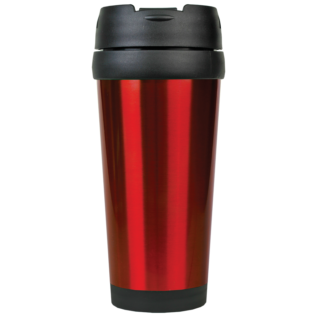Gloss Red 16 oz. Travel Mug blank-preview