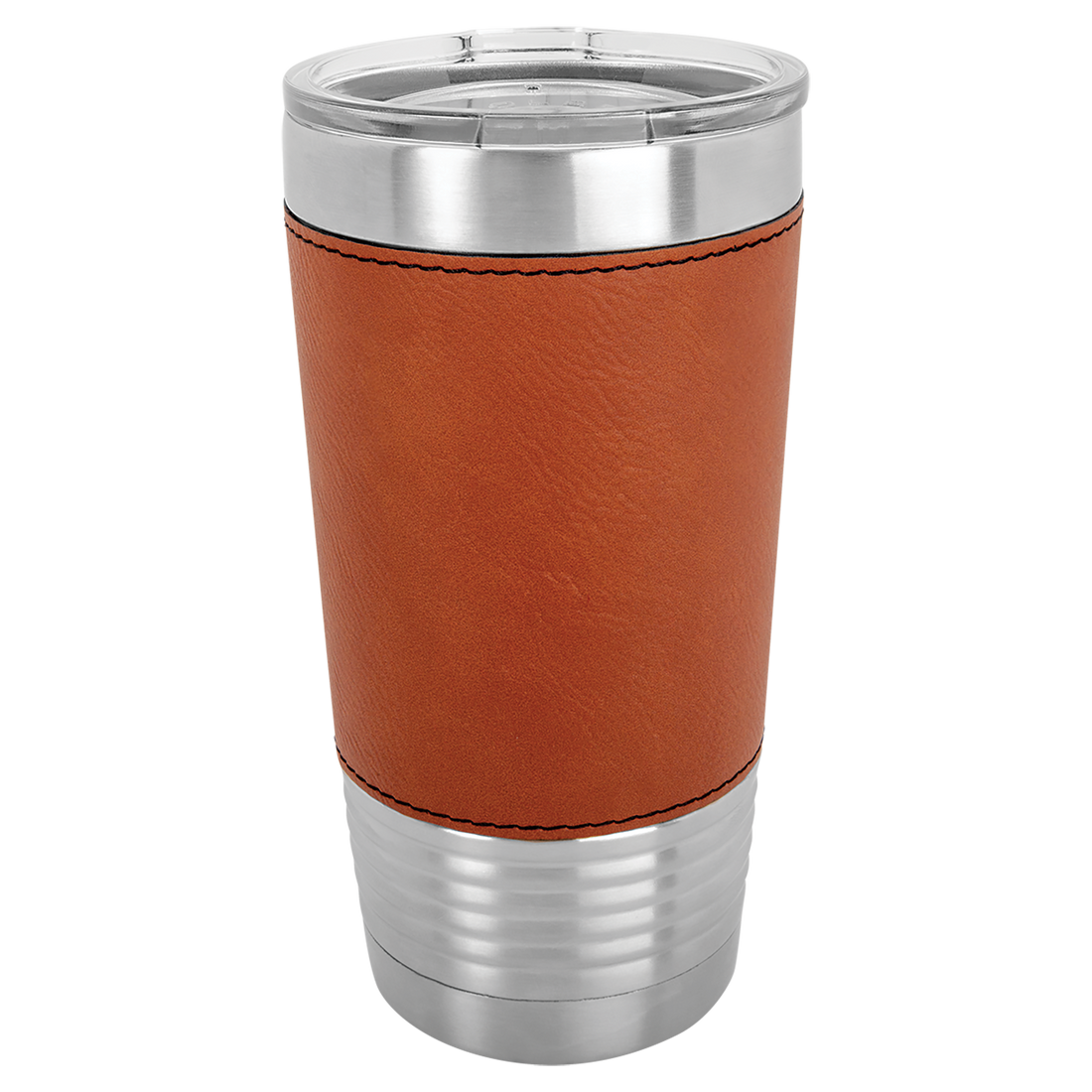 20 oz. Leatherette Grip Tumbler with Standard Lid – Rawhide preview