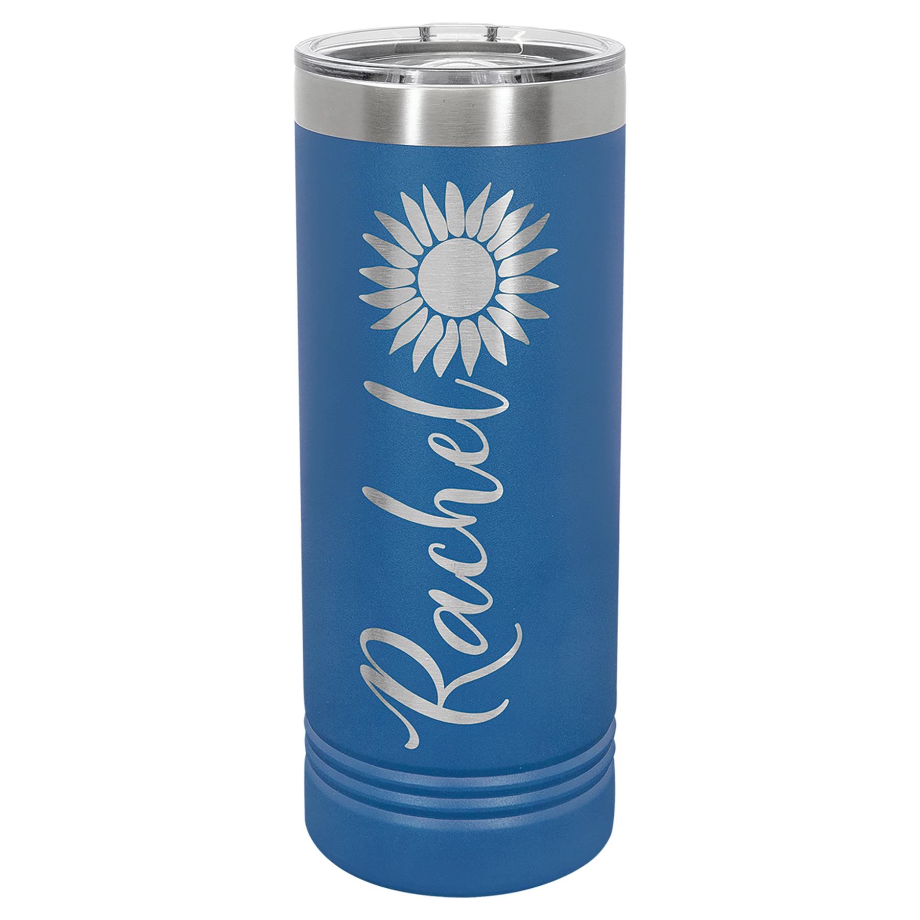 Royal Blue 22 oz. Skinny Tumbler with Slider Lid