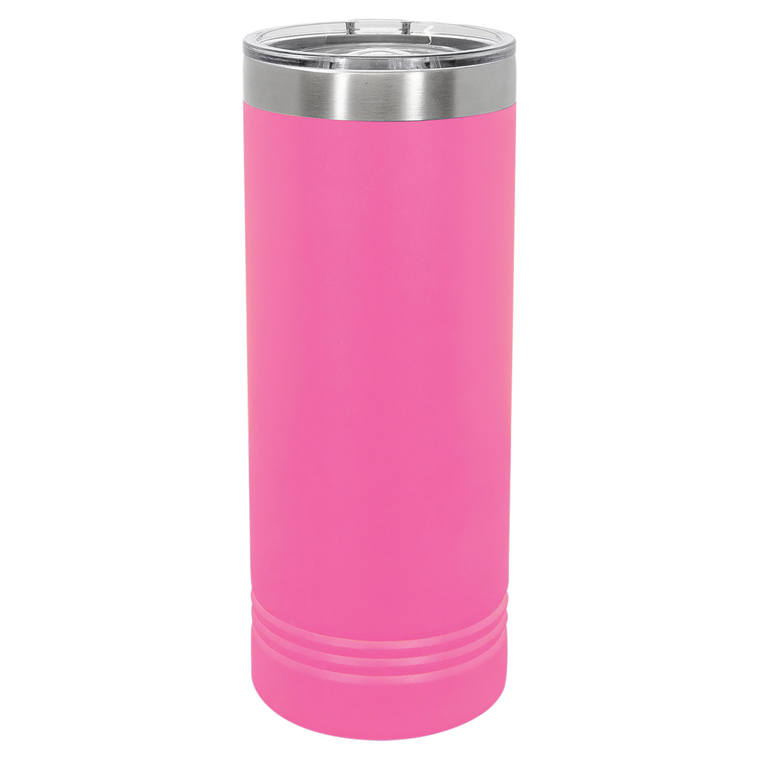 22 oz. Skinny Tumbler with Slider Lid – Pink preview