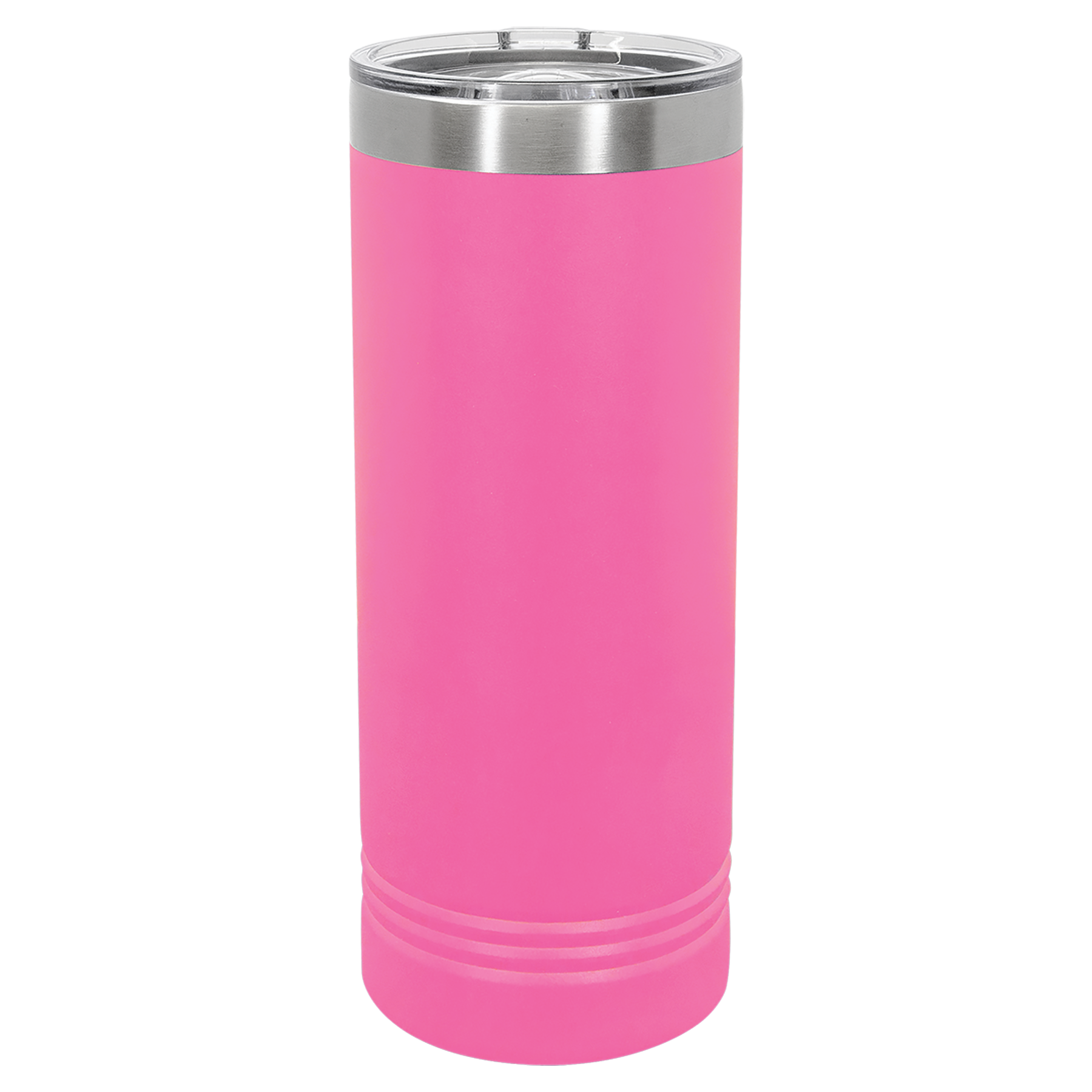 Pink 22 oz. Skinny Tumbler with Slider Lid blank-preview
