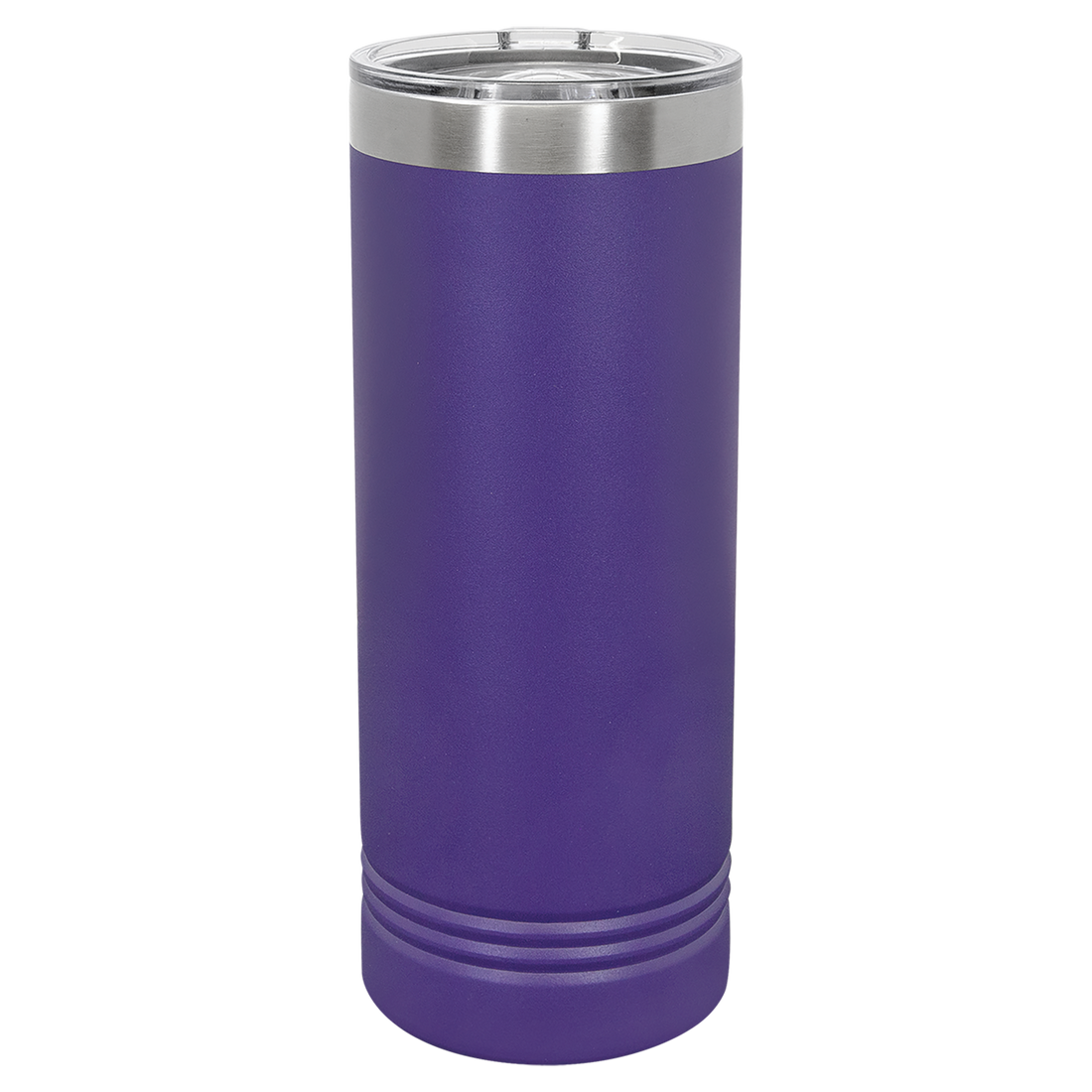22 oz. Skinny Tumbler with Slider Lid – Purple preview