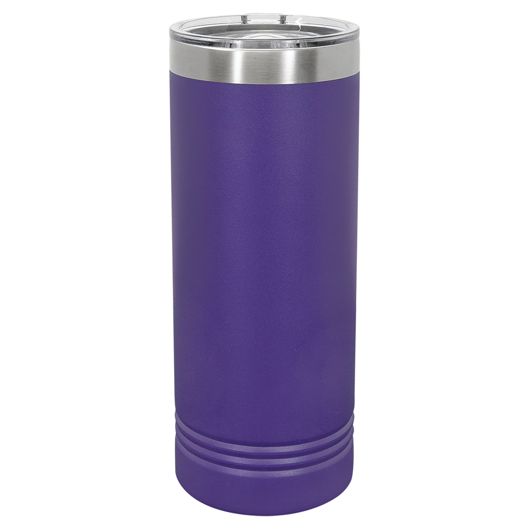 Purple 22 oz. Skinny Tumbler with Slider Lid blank-preview